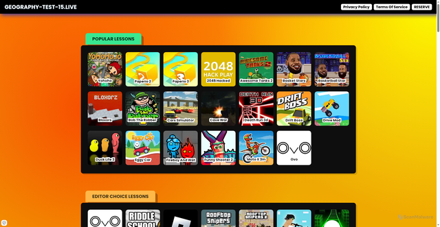 Security scan screenshot of https://quiz-math-15.us