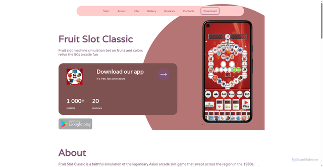 Security scan screenshot of https://zumeron.site/