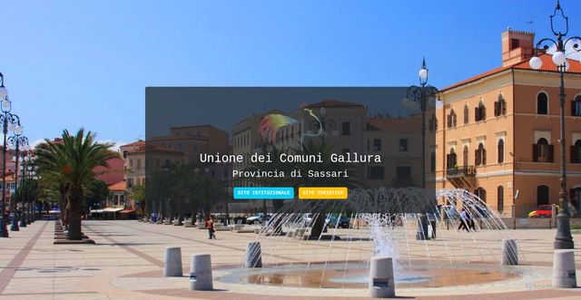 Security scan screenshot of https://unionegallura.it/welcome/