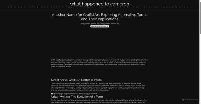 Security scan screenshot of https://lensacerdascorner-dpuv9krdmclz.edgeone.app/another-name-for-graffiti-art.html