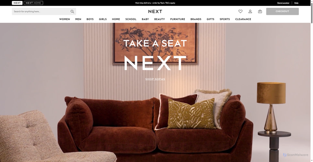 Security scan screenshot of https://static.nextdirect.com