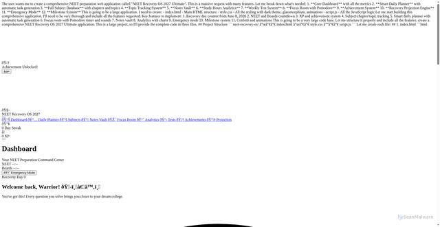 Security scan screenshot of https://human-coffee-wv4ydxcz-dpek1zqxn5ng.edgeone.app/