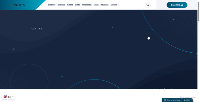 Security scan screenshot of https://capitexbnk.com/