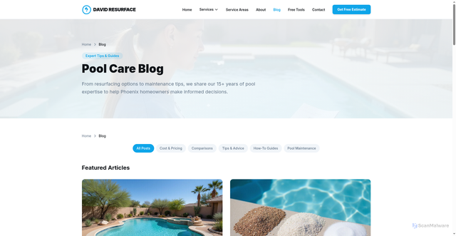Security scan screenshot of https://lp2601241041-david-resurface-m6rz8v.pages.dev/blog/