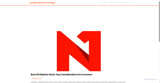 Security scan screenshot of https://kanvasmotionworks-dpdlrkac2dle.edgeone.app/best-oil-pipeline-stock.html