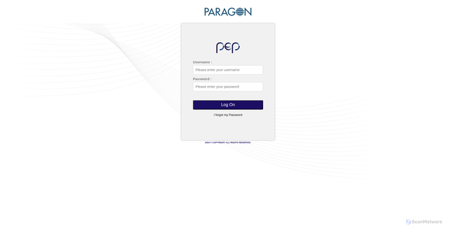 Security scan screenshot of https://paragon-ebiz.com