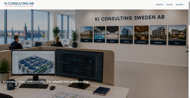 Security scan screenshot of https://kiconsulting.se