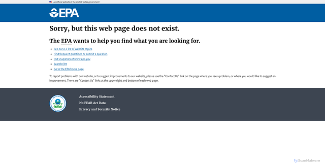 Security scan screenshot of http://epa.gov/climate-indicators/climate-change-indicators-heat-waves