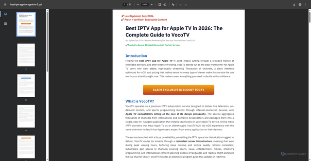 Security scan screenshot of https://wwwcp.umes.edu/grad%2Fwp-content%2Fuploads%2Fsites%2F120%2Fgradf%2Ftemp%2F/FrNgMO2Iept5-best-iptv-app-for-apple-tv-2.pdf.pdf