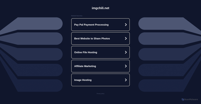 Security scan screenshot of https://t3.imgchili.net