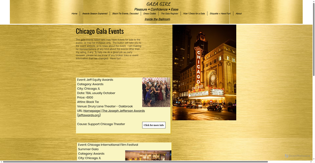 Security scan screenshot of https://www.galagirl.social/chicago-events