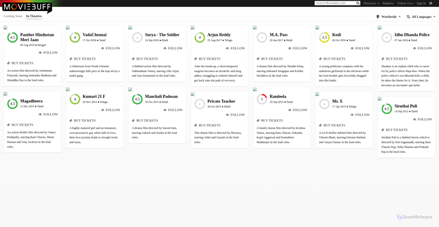 Security scan screenshot of https://testbuff.herokuapp.com
