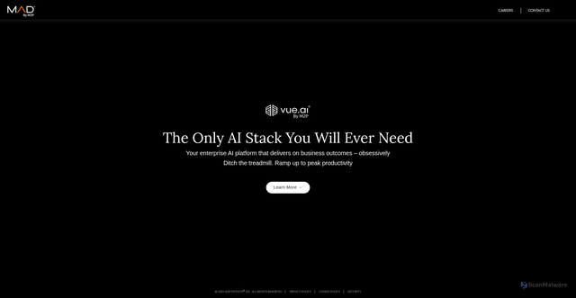 Security scan screenshot of https://madstreetden.com