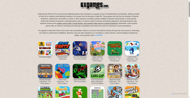 Security scan screenshot of https://blackboro.github.io