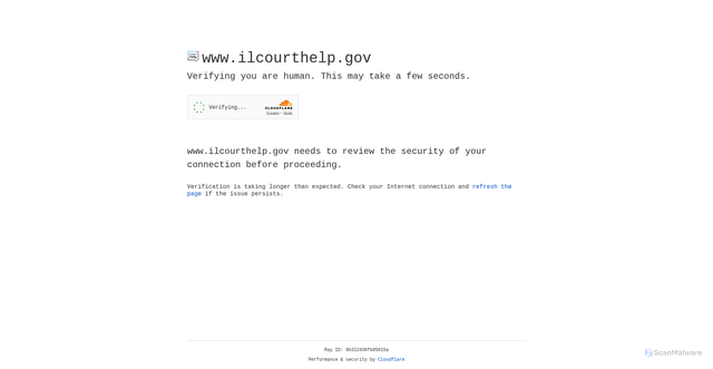 Security scan screenshot of https://www.ilcourthelp.gov/hc/en-us