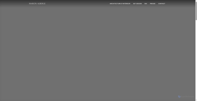 Security scan screenshot of https://www.marionalberge.com