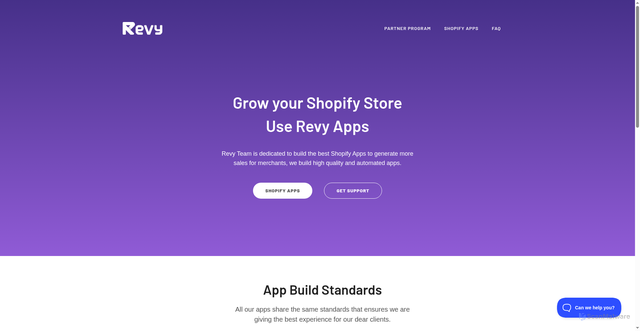 Security scan screenshot of https://revy.io