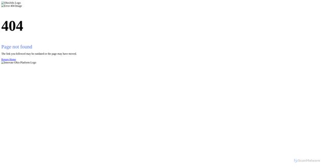 Security scan screenshot of https://ohiomeansjobs.ohio.gov