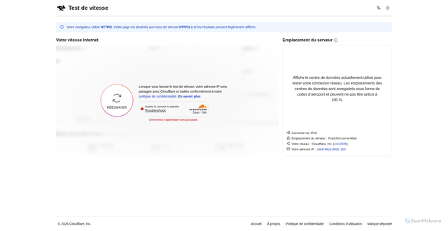 Security scan screenshot of https://shabo.shabo111.workers.dev/fr-fr
