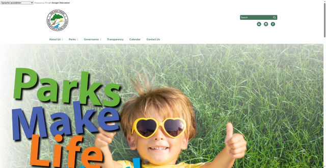 Security scan screenshot of https://www.arcadecreekrpd.gov/