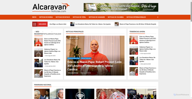 Security scan screenshot of https://alcaravannoticias.com/noticias-de-sogamoo-foro-economico-cuee-sugamuxi-estrategias-para-el-desarrollo-y-la-competitividad-regional/