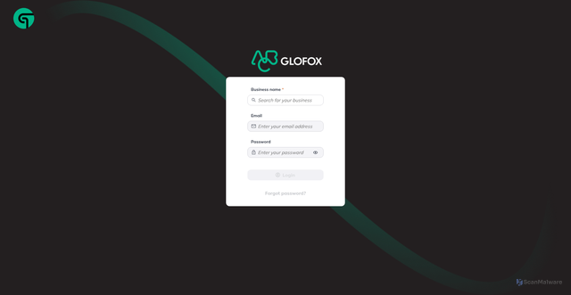 Security scan screenshot of app.glofox.com