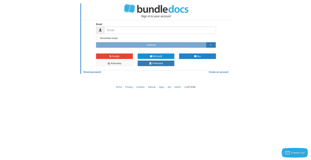 Security scan screenshot of https://app.bundledocs.com