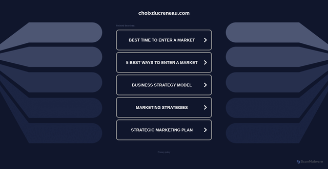 Security scan screenshot of https://choixducreneau.com/