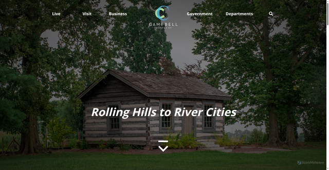 Security scan screenshot of https://campbellcountyky.gov/