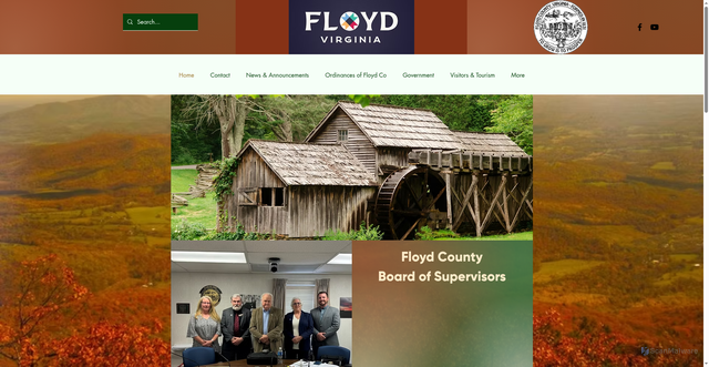 Security scan screenshot of https://www.floydcova.gov/