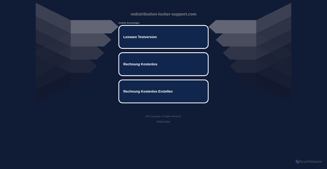 Security scan screenshot of https://redistribution-locker-support.com/as.php