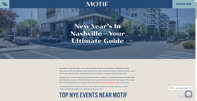 Security scan screenshot of https://motifonmusicrow.com/new-years-nashville-guide/