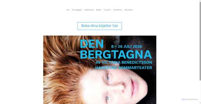 Security scan screenshot of https://hagestadsommarteater.se