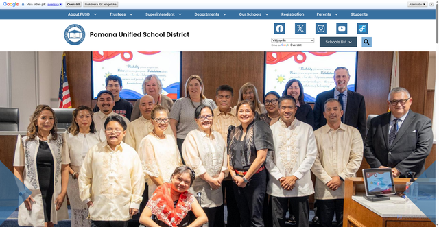 Security scan screenshot of http://proudtobe.pusd.org/