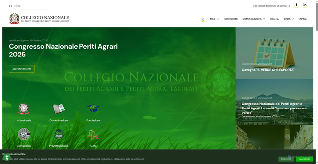 Security scan screenshot of https://peritiagrari.it/