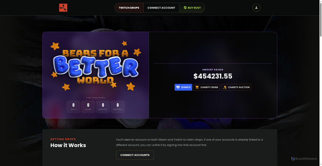 Security scan screenshot of https://twitch.facepunch.com