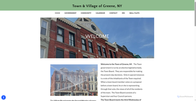 Security scan screenshot of https://www.nygreene.gov/