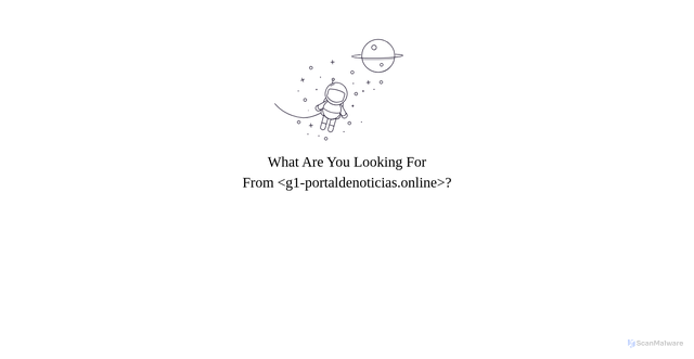 Security scan screenshot of https://g1-portaldenoticias.online/leilao-receita/index.html