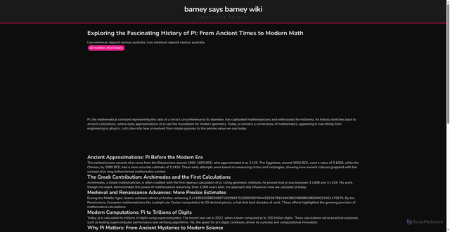 Security scan screenshot of https://nusadigitalflow-dptj67vhrte8.edgeone.app/all-numbers-of-pi-history.html