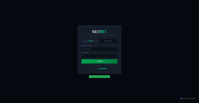 Security scan screenshot of https://voltefootball-dplhhxbcosh0.edgeone.dev/