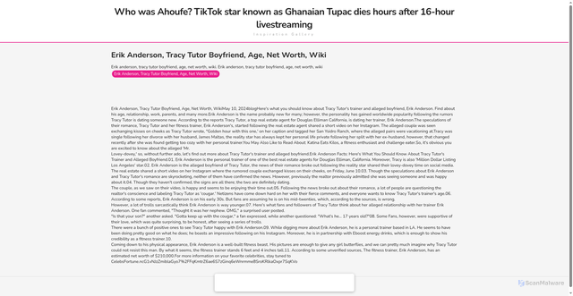 Security scan screenshot of https://louaymardambekhugo-bgd6u9643s.edgeone.app/1592-erik-anderson-tracy-tutor-boyfriend-age-net-worth-wiki.html