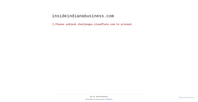 Security scan screenshot of https://insideindianabusiness.com