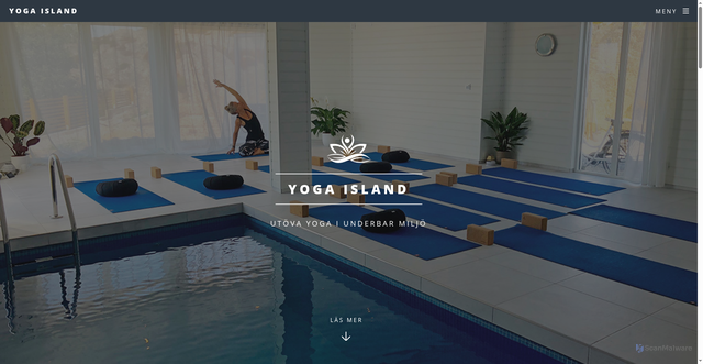 Security scan screenshot of https://yogaisland.se