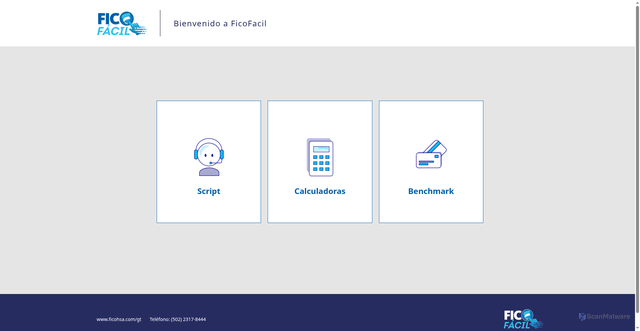 Security scan screenshot of https://ficofacil.com/