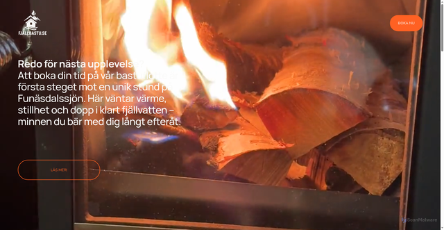 Security scan screenshot of https://fjallbastu.se/