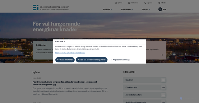 Security scan screenshot of https://www.ei.se