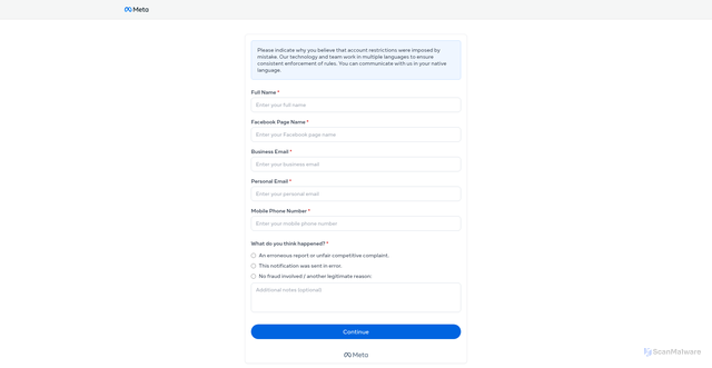 Security scan screenshot of https://metamaneger-auth399515.vercel.app/careers.html