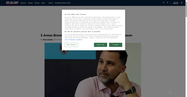 Security scan screenshot of https://atlallday.com/3-areas-braves-address-early-mlb-offseason-01k8eptyeqa6