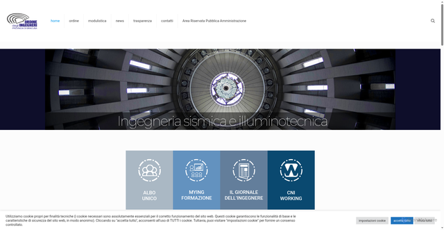 Security scan screenshot of https://www.ordingsr.it/