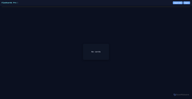 Security scan screenshot of http://flashcard-5hl.pages.dev/